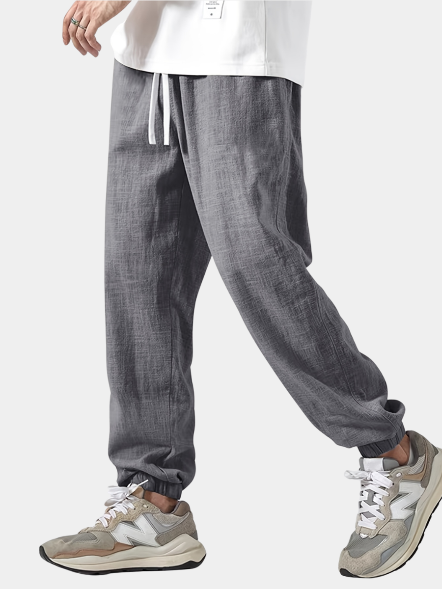 Men's Cuffed Joggers | Drawstring Waist
