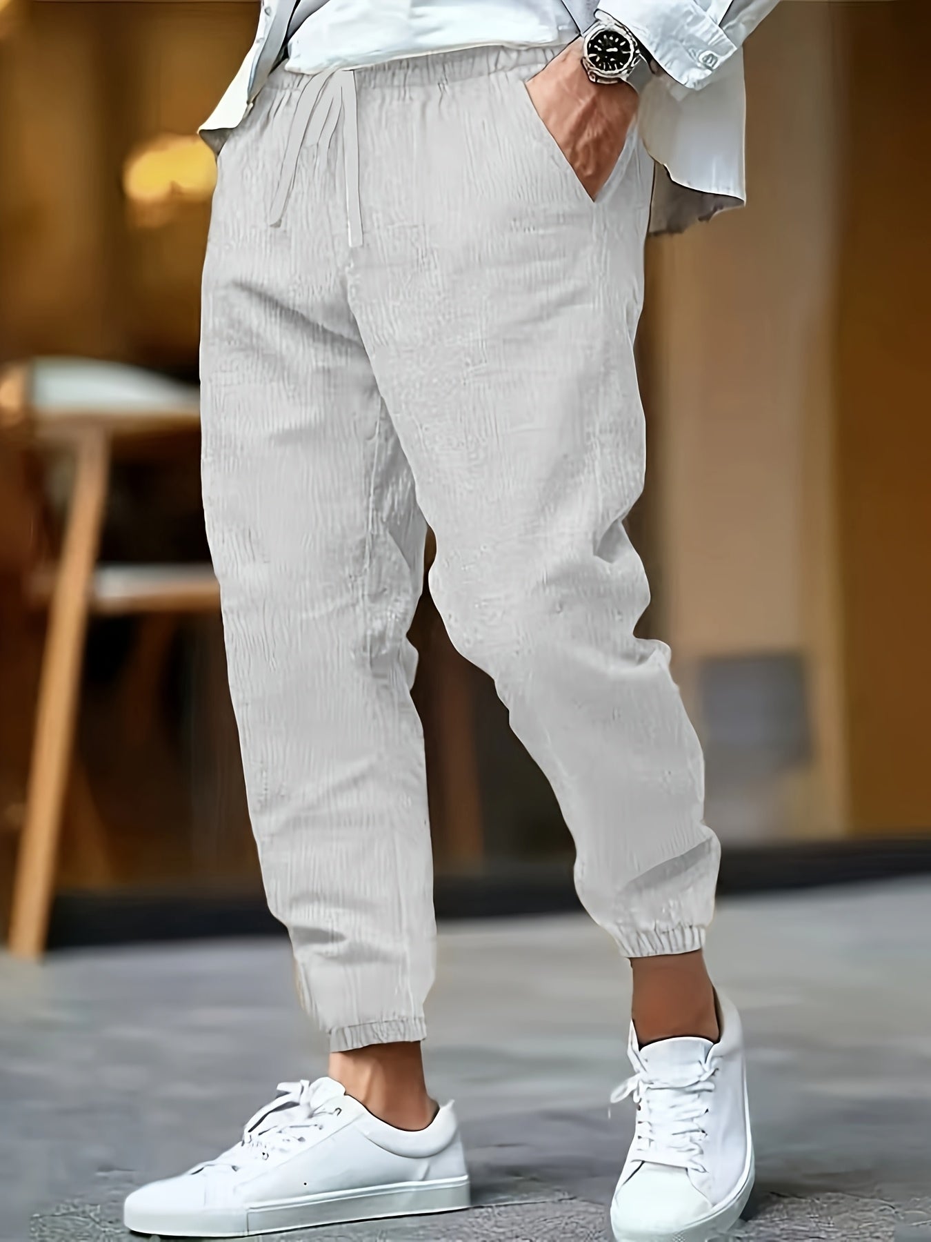 Men's Tapered Jogger Trousers | Cuffed Fit
