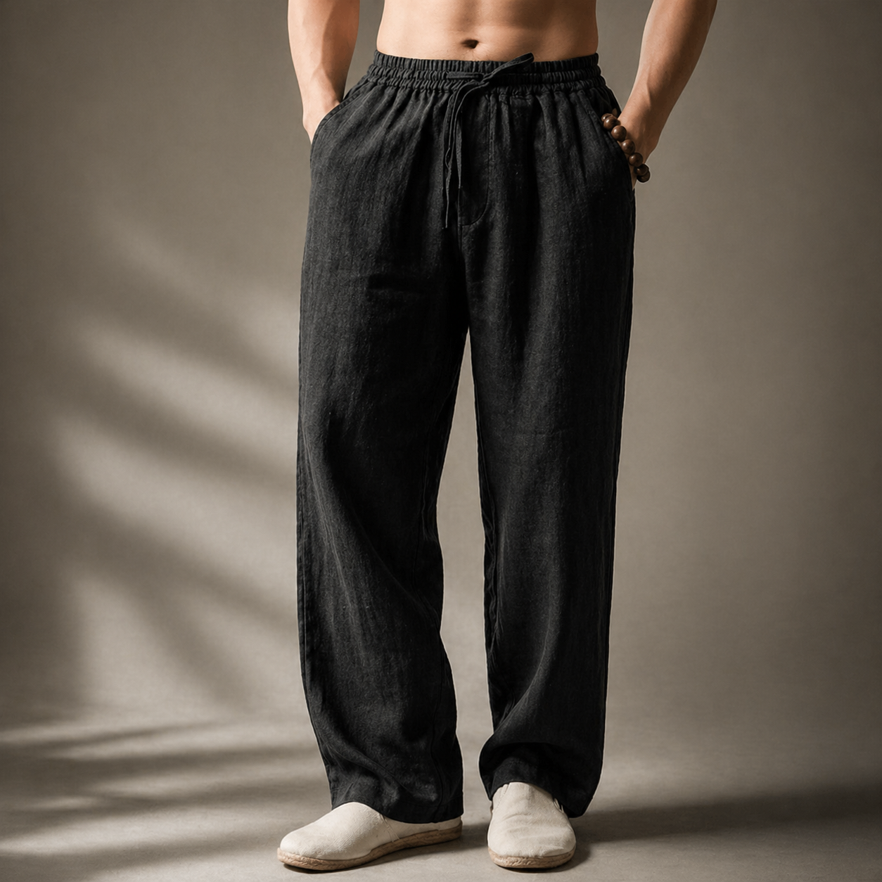 Men's Loose Fit Trousers | Wide Leg