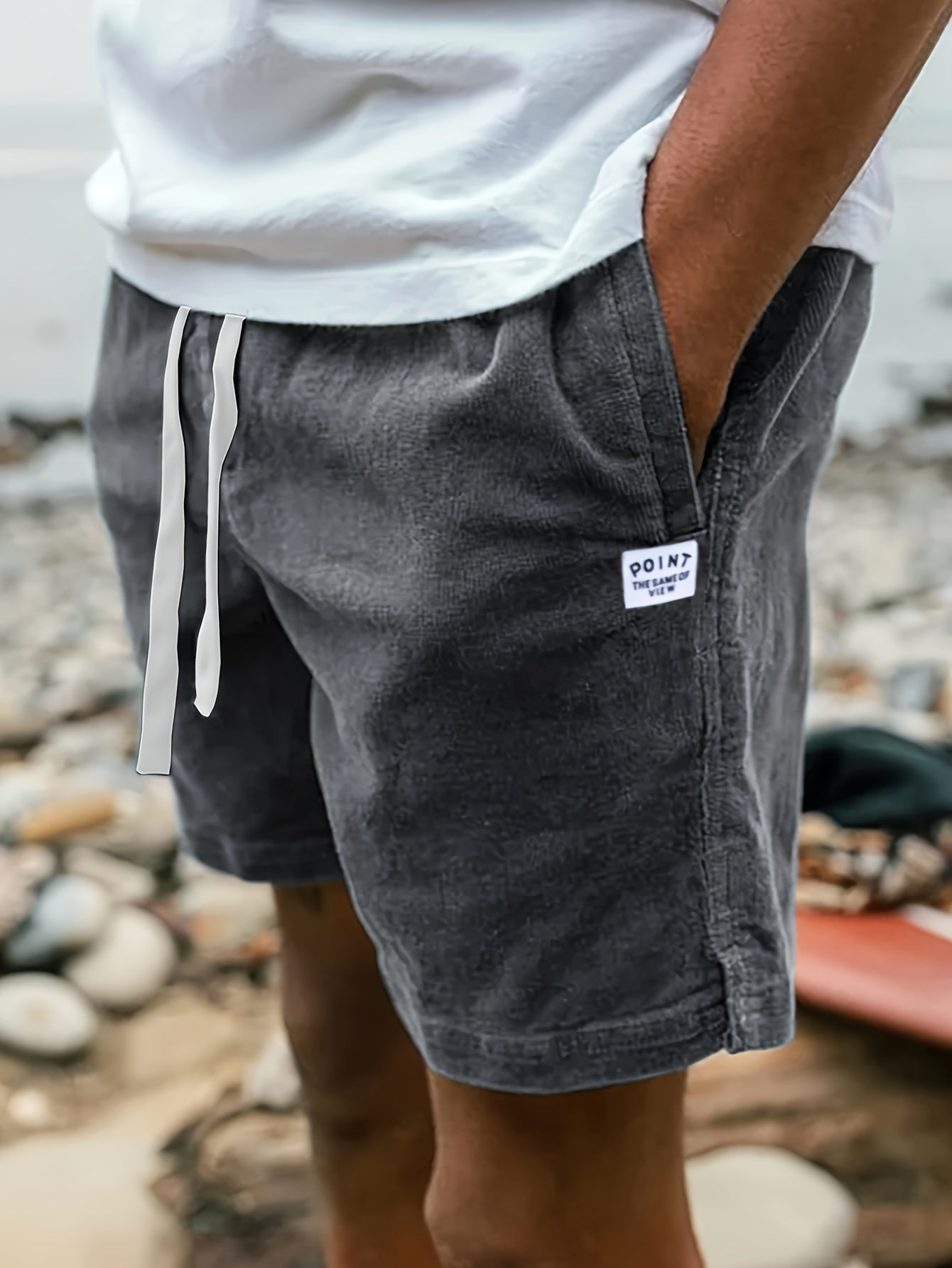 Men's Corduroy Shorts | Drawstring Waist