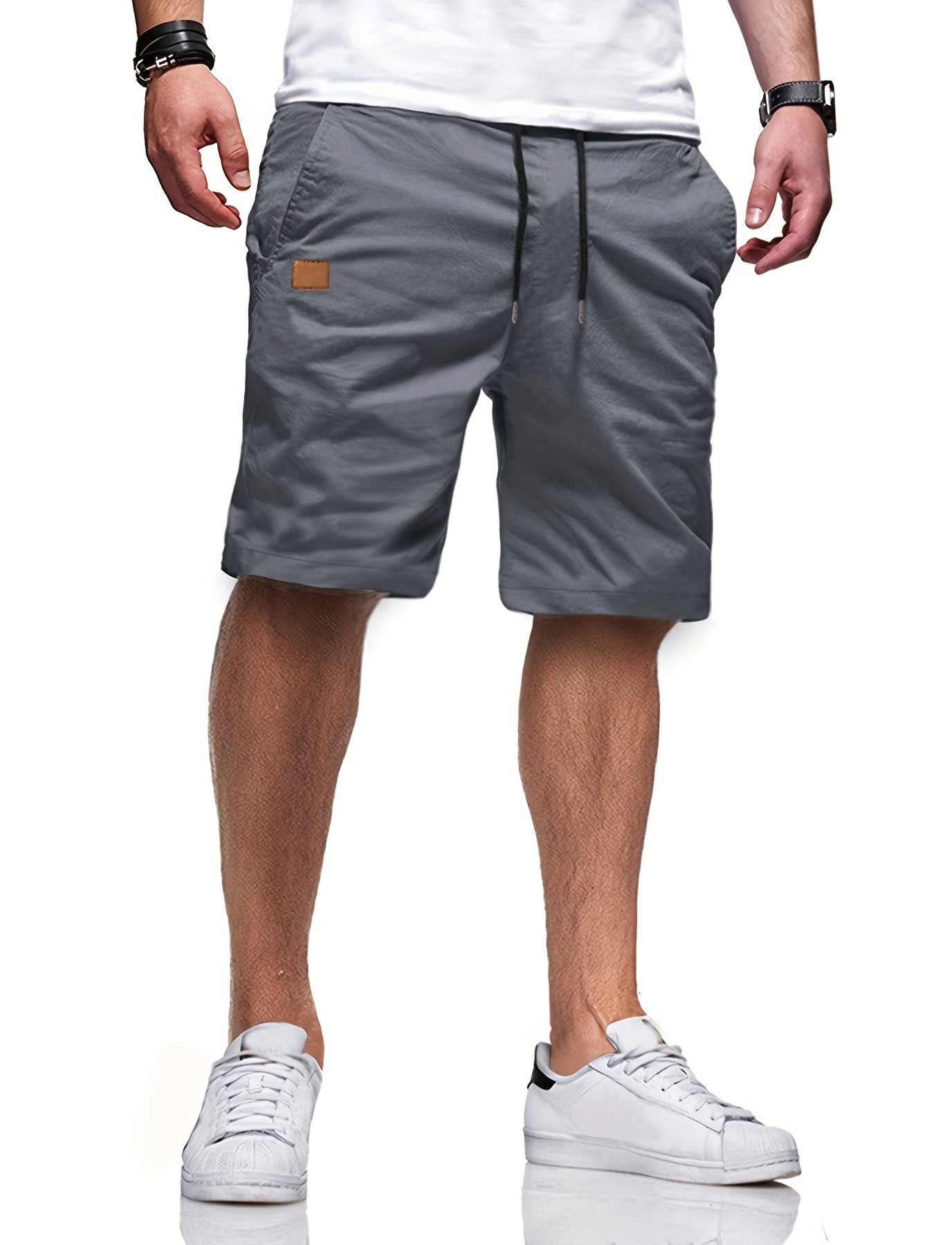 Men's Jersey Gym Shorts | Drawstring