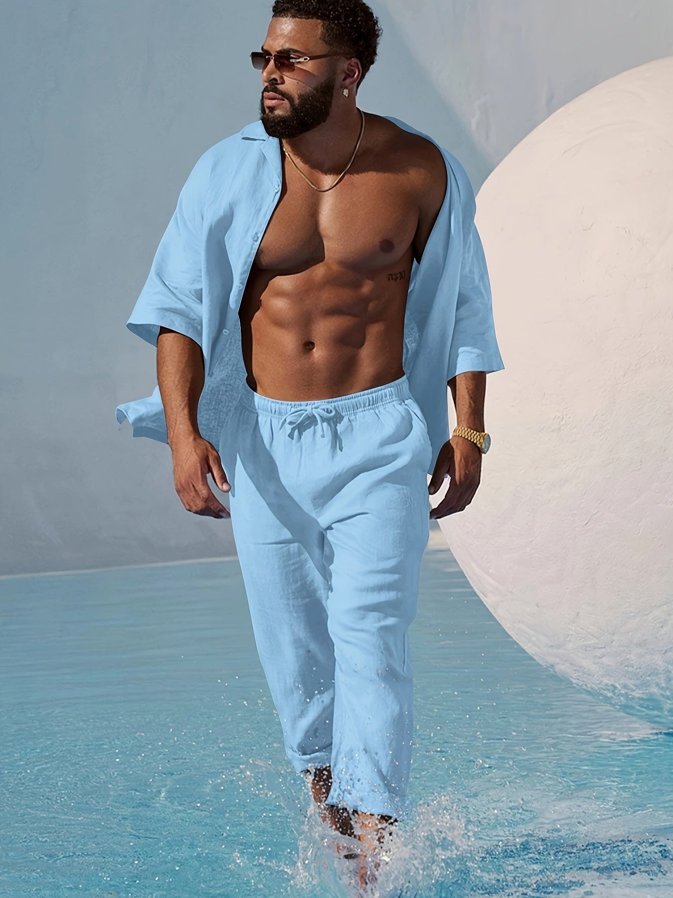 Men's Tapered Trousers | Drawstring