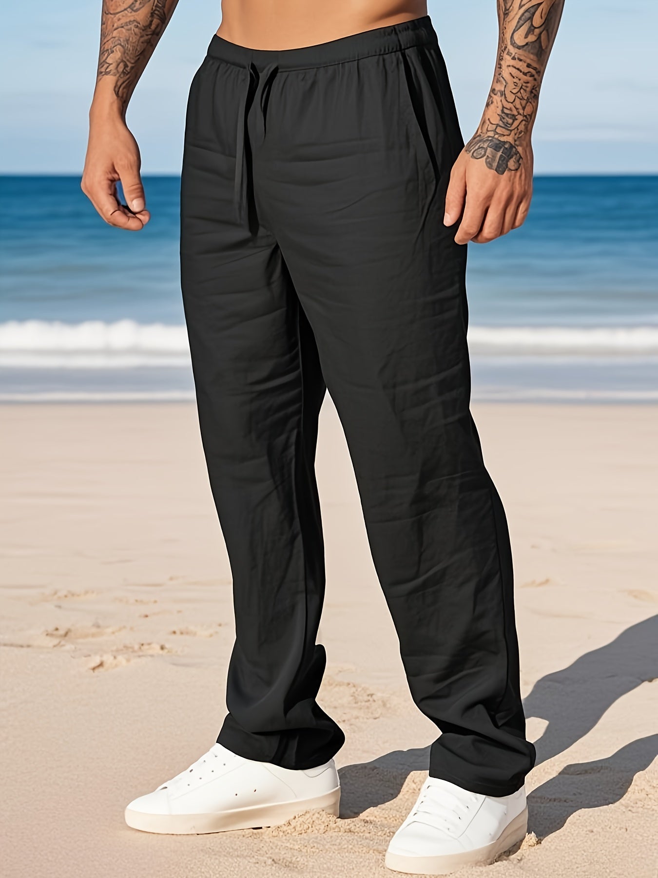 Men's Tapered Trousers | Drawstring