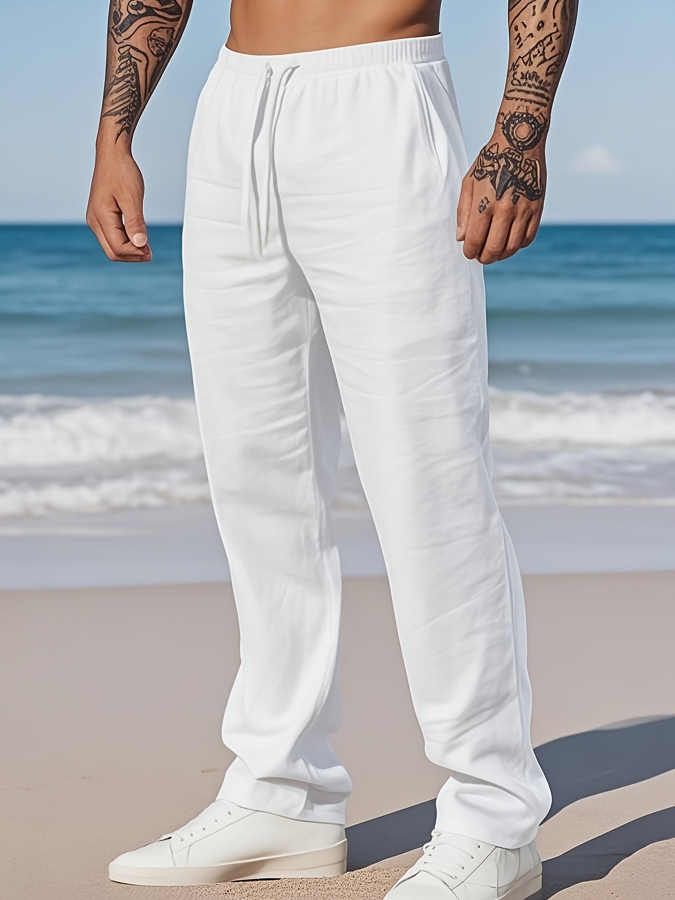 Men's Tapered Trousers | Drawstring