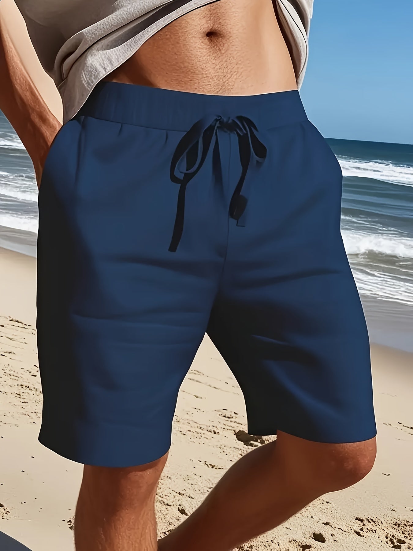 Men's Swimming Shorts | Cuffed Hem