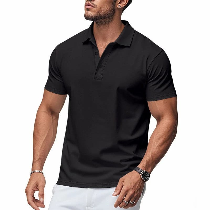 Men's Muscle Fit Polo | Short Sleeve