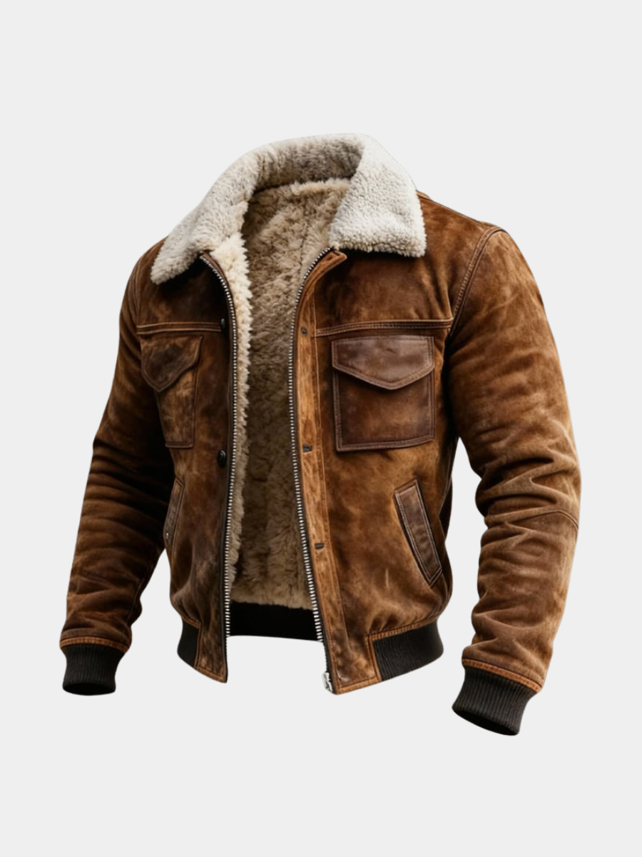 Men's Aviator Jacket | Zip Up