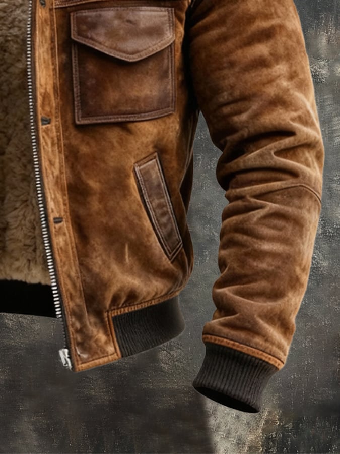 Men's Aviator Jacket | Zip Up