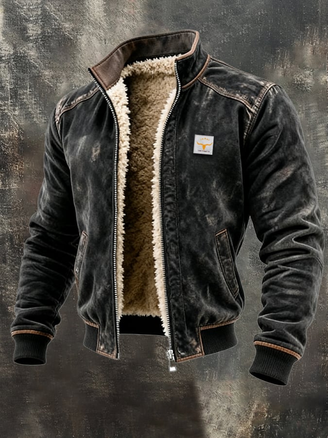 Men's Sherpa Bomber | Zip Up