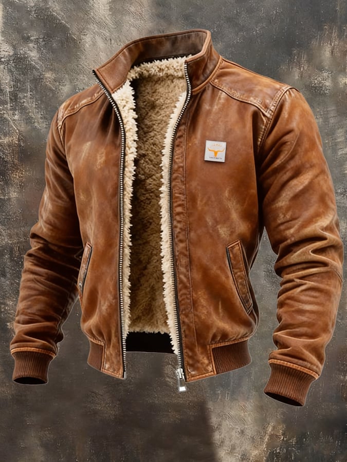 Men's Sherpa Bomber | Zip Up