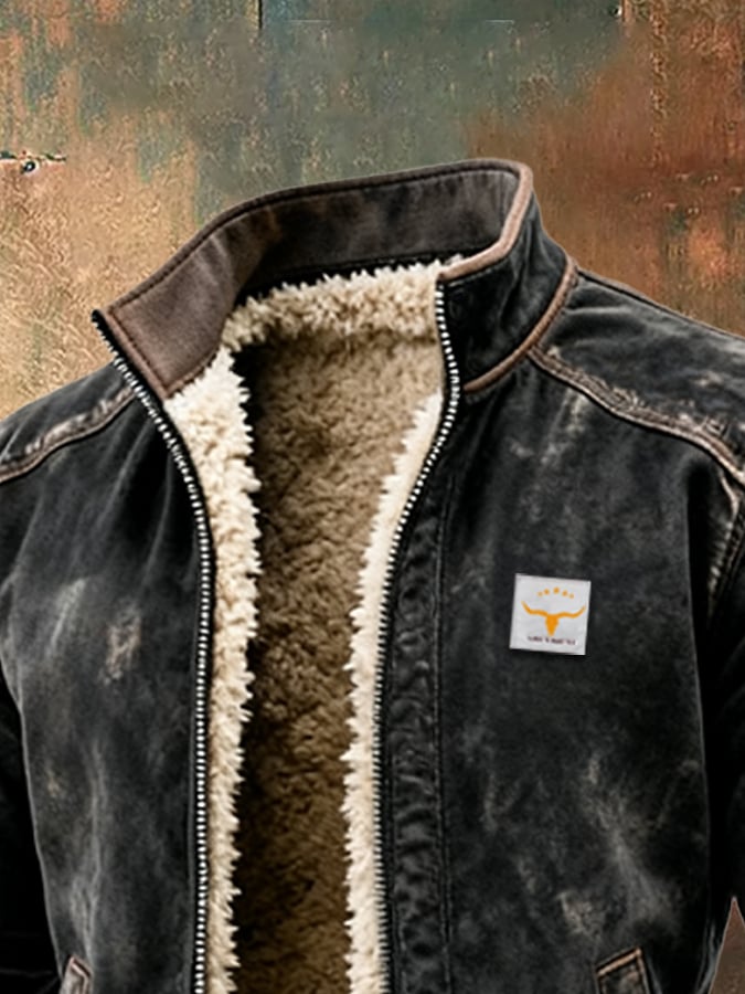 Men's Sherpa Bomber | Zip Up