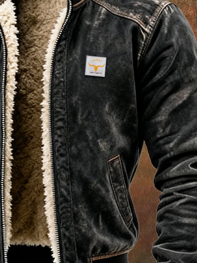 Men's Sherpa Bomber | Zip Up