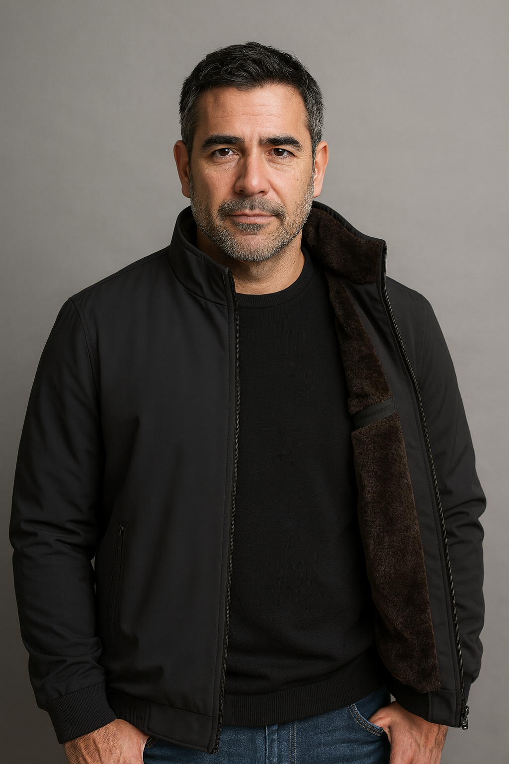 Men's Waterproof Bomber | Full Zip