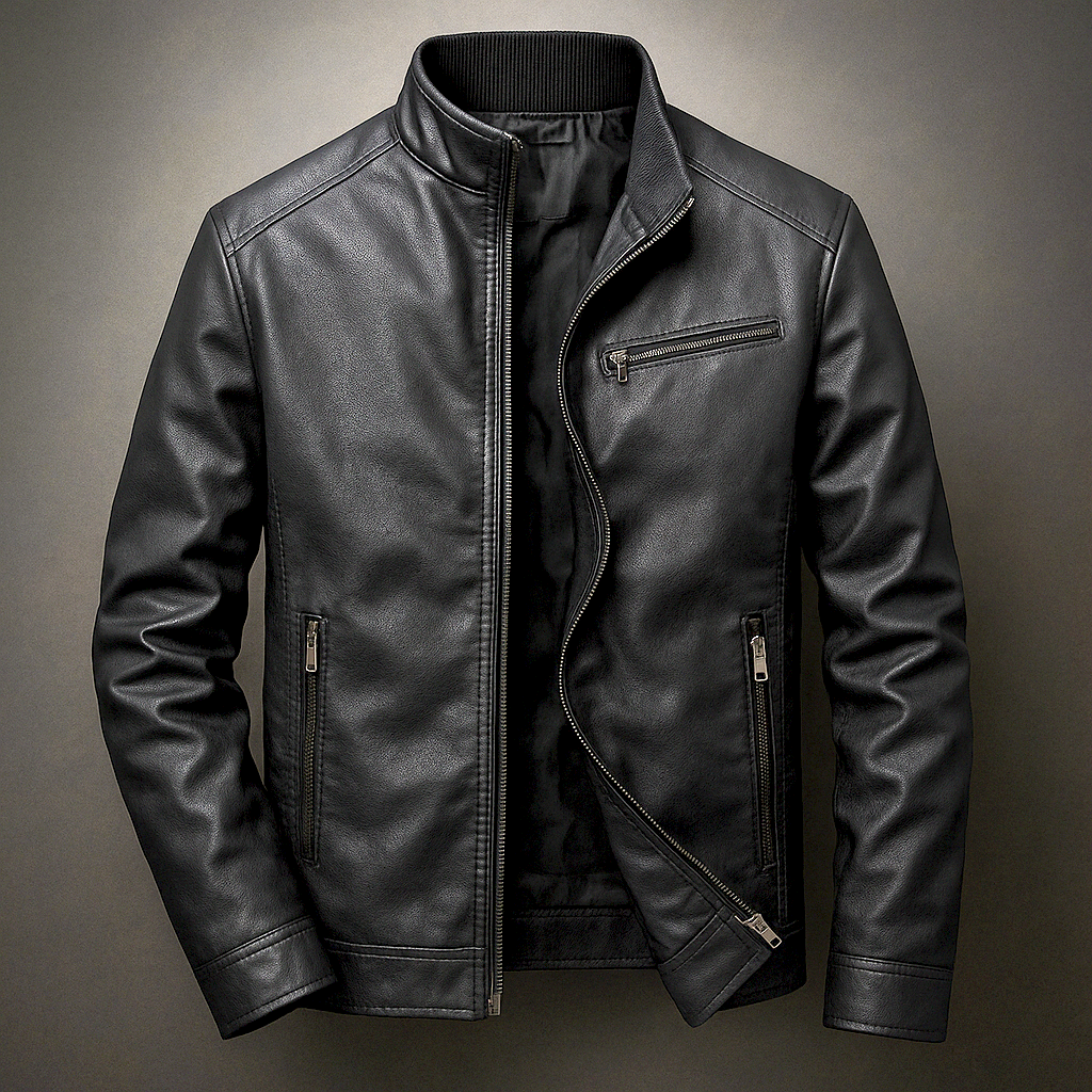 Men's Biker Jacket | Zip Up