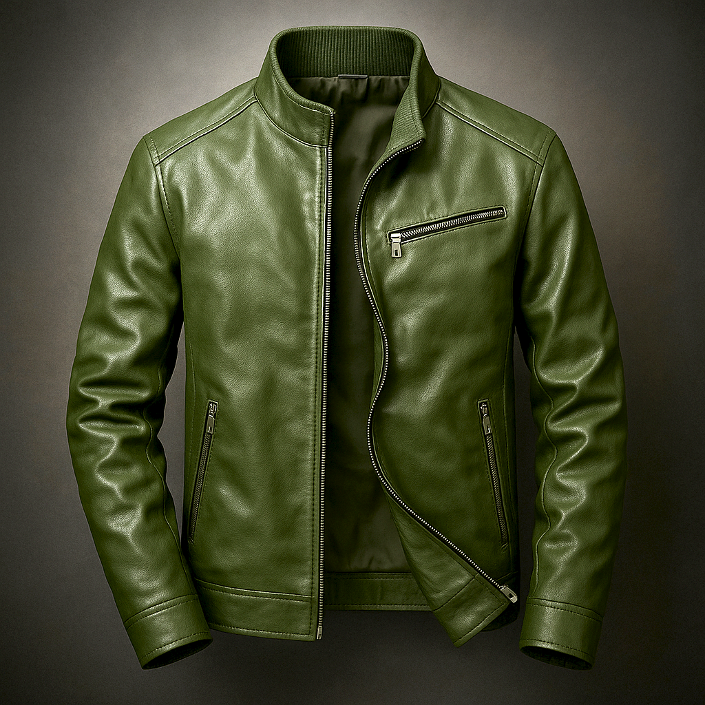 Men's Biker Jacket | Zip Up