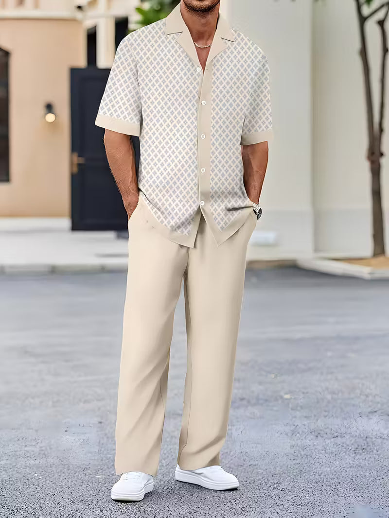 Men's Flannel Designer Shirt | Short Sleeve