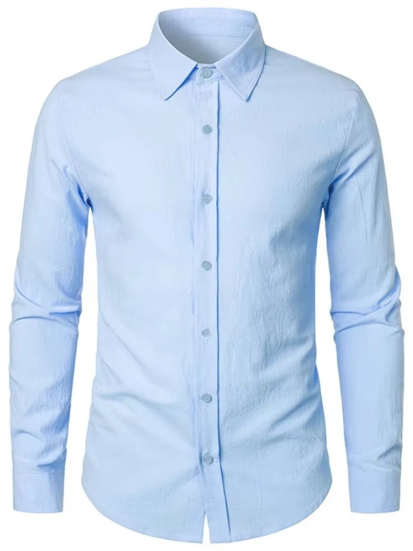 Men's Oxford Long Sleeve Shirt | Button Front