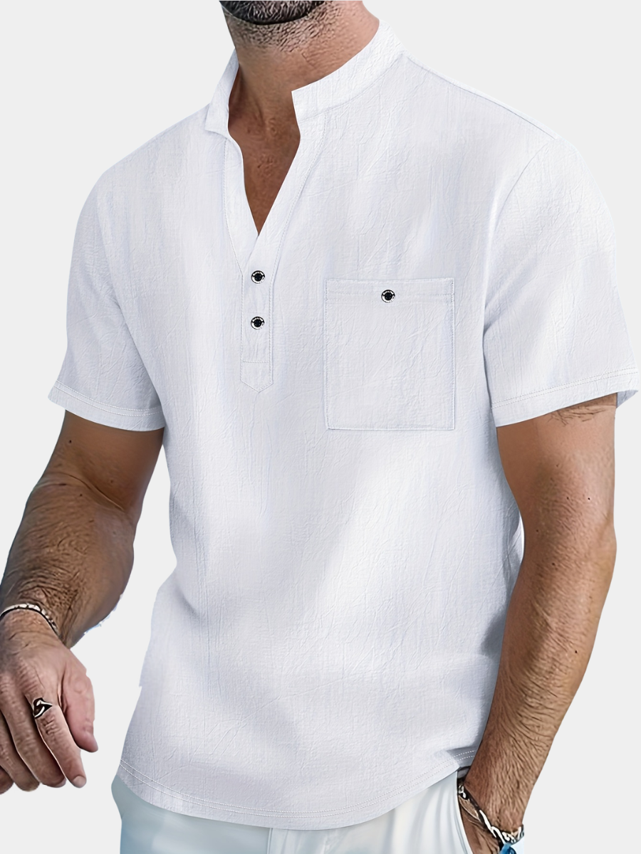 Men's Designer Shirt | Half Button