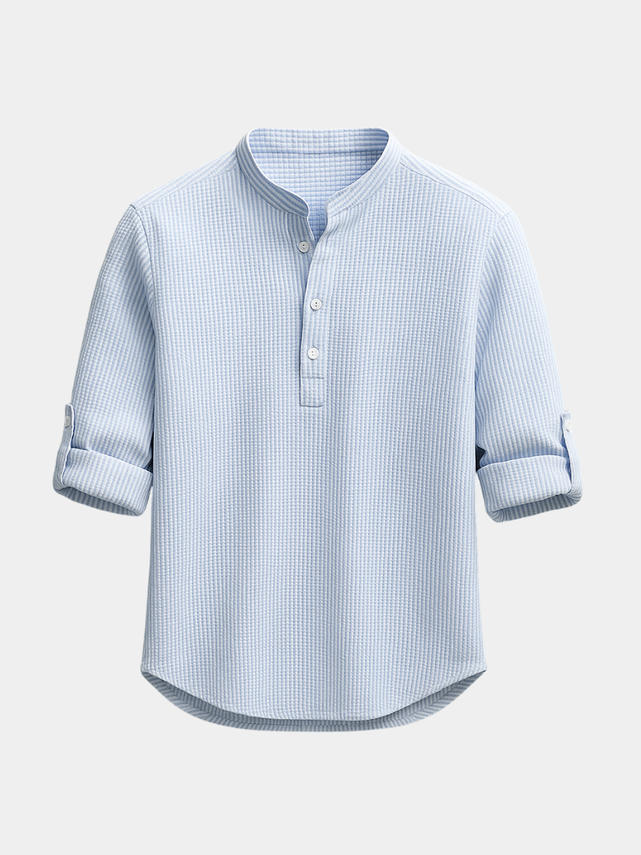 Men's Oxford Long Sleeve Shirt | Button