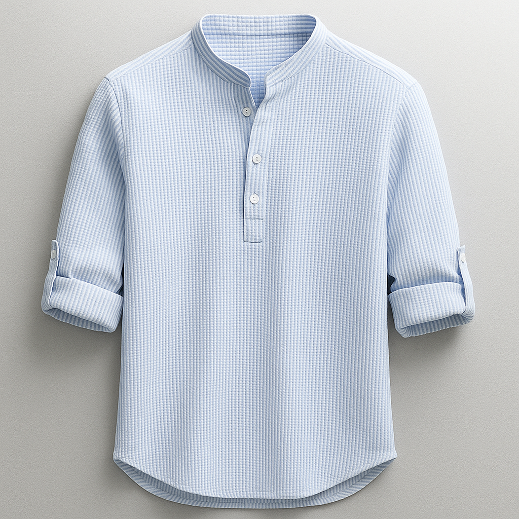 Men's Oxford Long Sleeve Shirt | Button