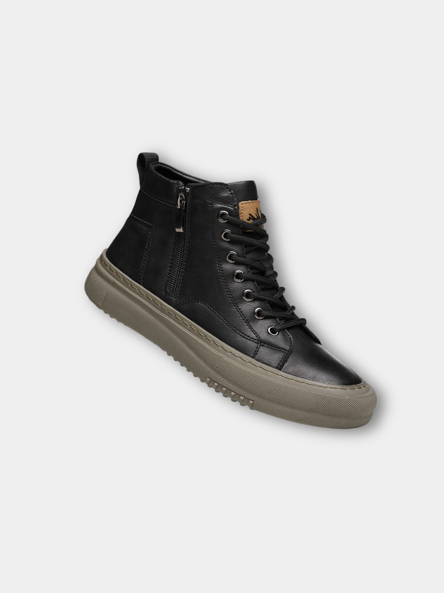 Men's High Top Lace Up Trainers | Chunky Sole
