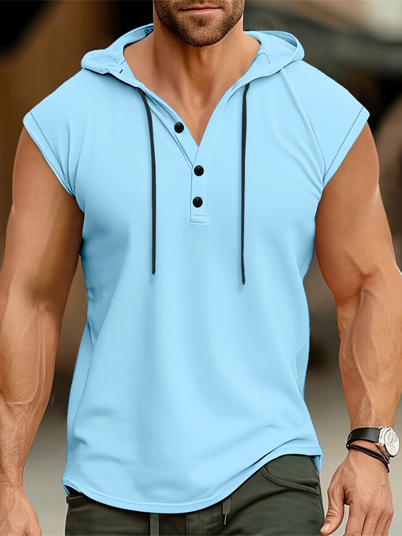 Men's Striped T-Shirt | Crew Neck