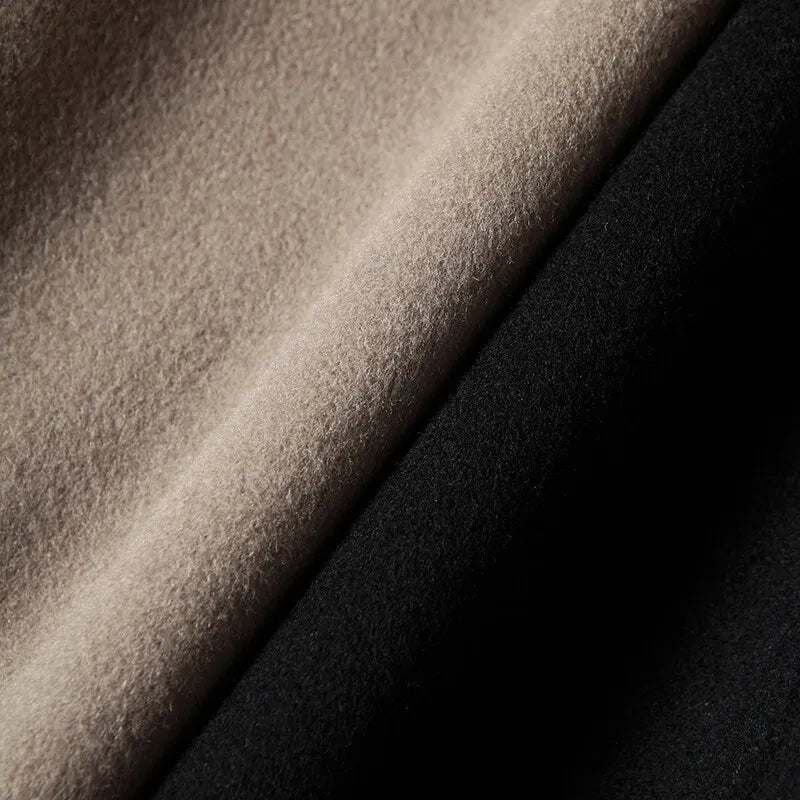 Men's Hooded Overcoat | Zip Up