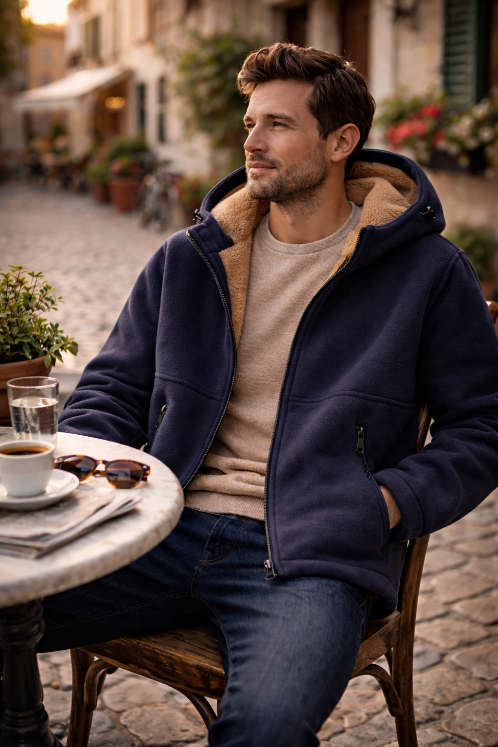 Men's Fleece Jacket | Hooded