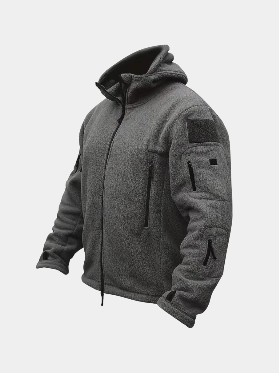 Men's Hooded Tactical Jacket | Full Zip