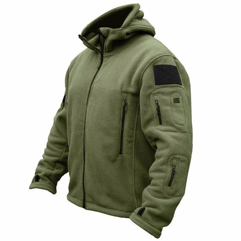 Men's Hooded Tactical Jacket | Full Zip