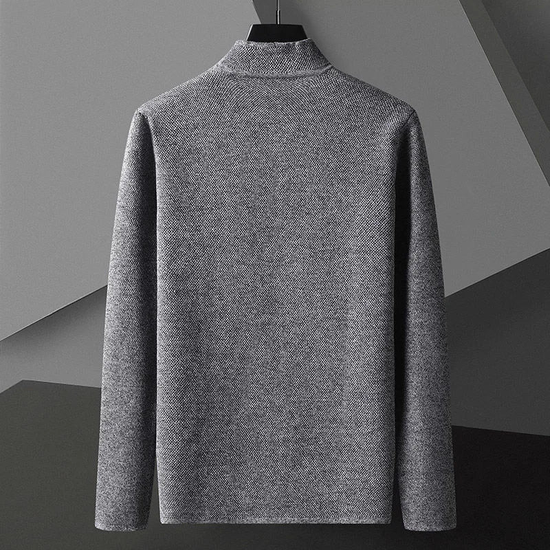 Men's Knitted Button Cardigan Jacket | Long Sleeve