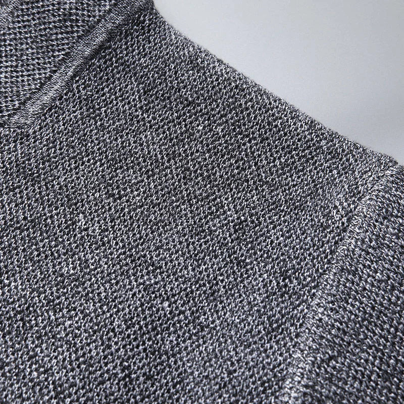 Men's Knitted Button Cardigan Jacket | Long Sleeve