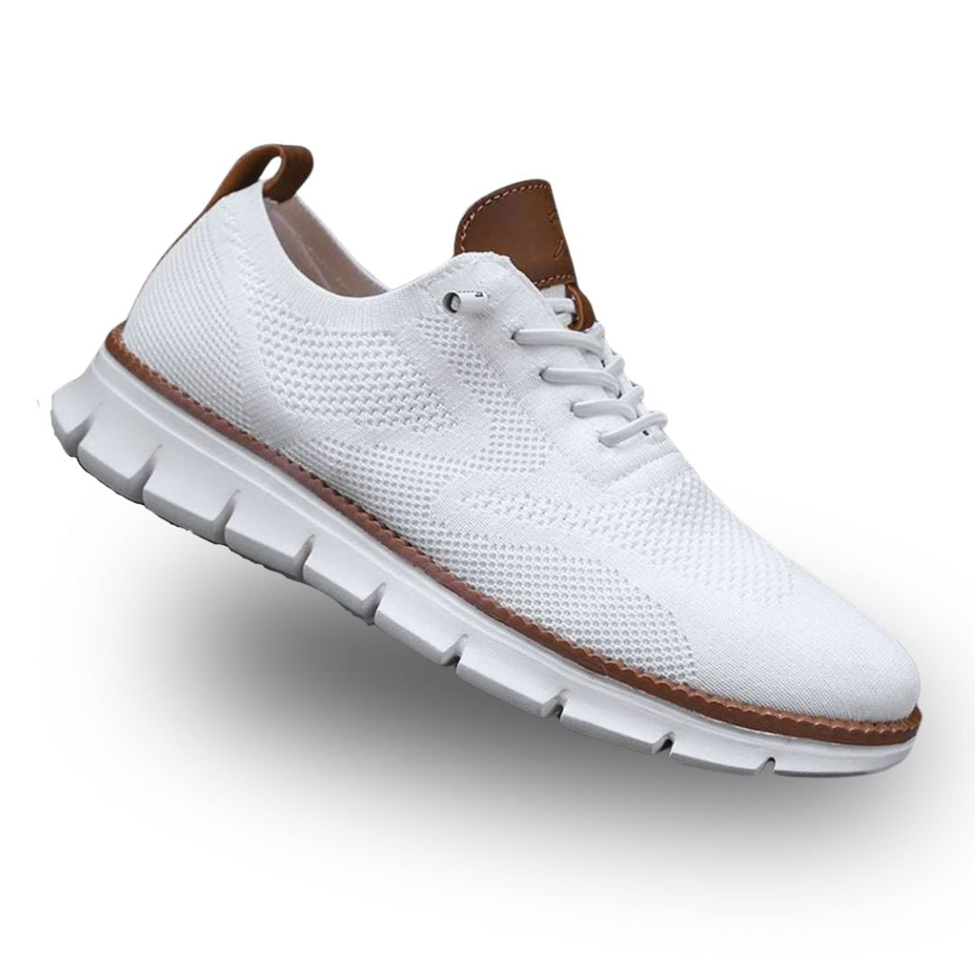 Men's Knitted Lace Up Trainers | Lightweight