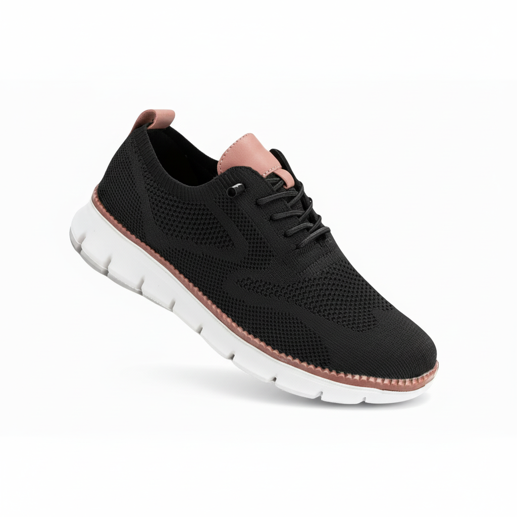 Men's Knitted Wingtip Trainers | Lace Up