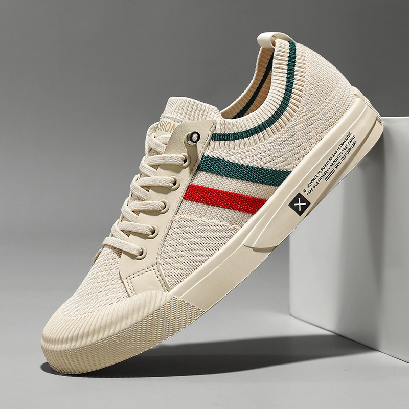 Men's Lace Up Sports Trainers | Flat Sole