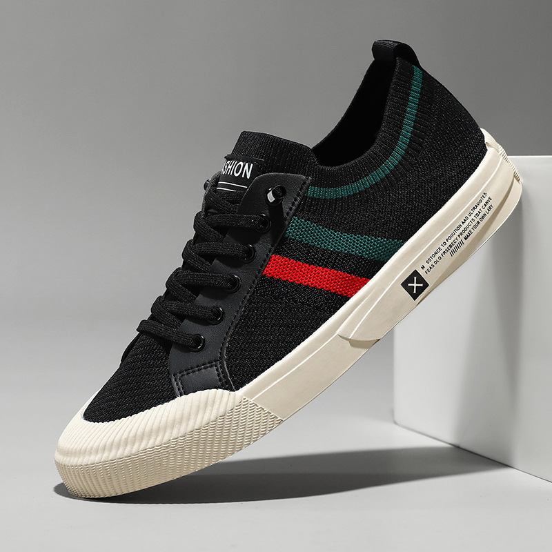 Men's Lace Up Sports Trainers | Flat Sole