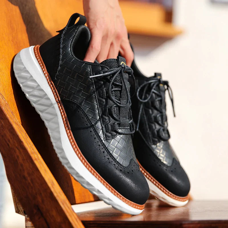 Men's Brogue Trainers | Lace Up
