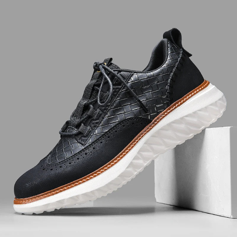 Men's Brogue Trainers | Lace Up