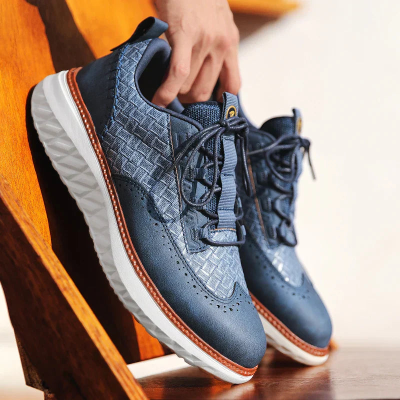 Men's Brogue Trainers | Lace Up