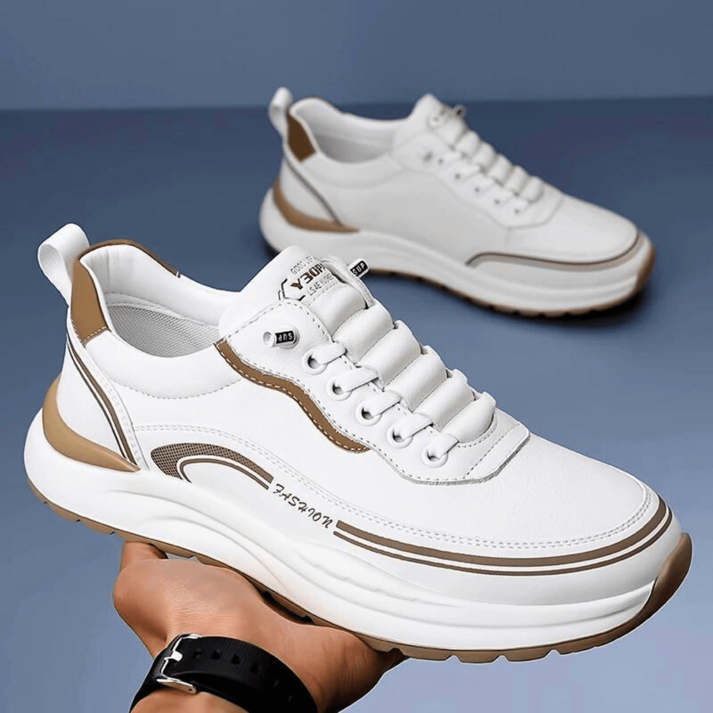 Men's Chunky Sole Trainers | Lace Up