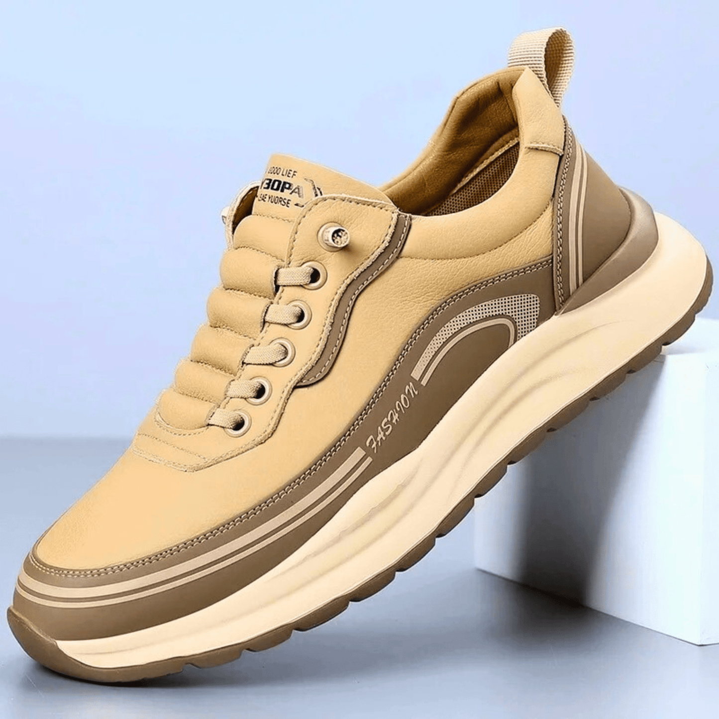 Men's Chunky Sole Trainers | Lace Up