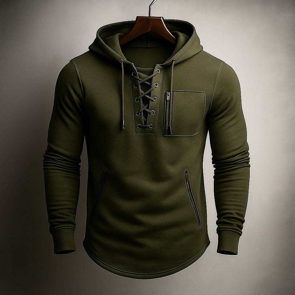 Men's Zip Up Hoodie | Long Sleeve