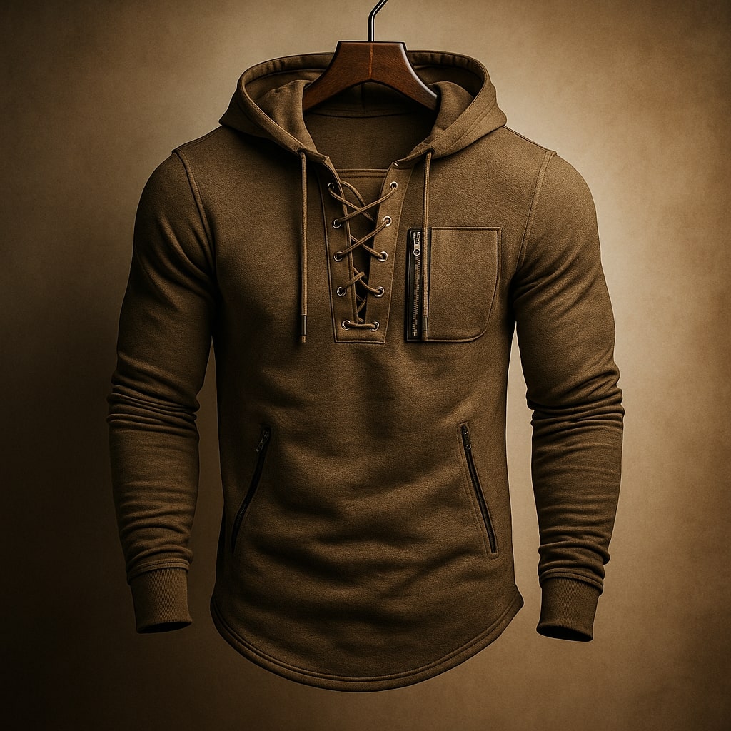 Men's Zip Up Hoodie | Long Sleeve