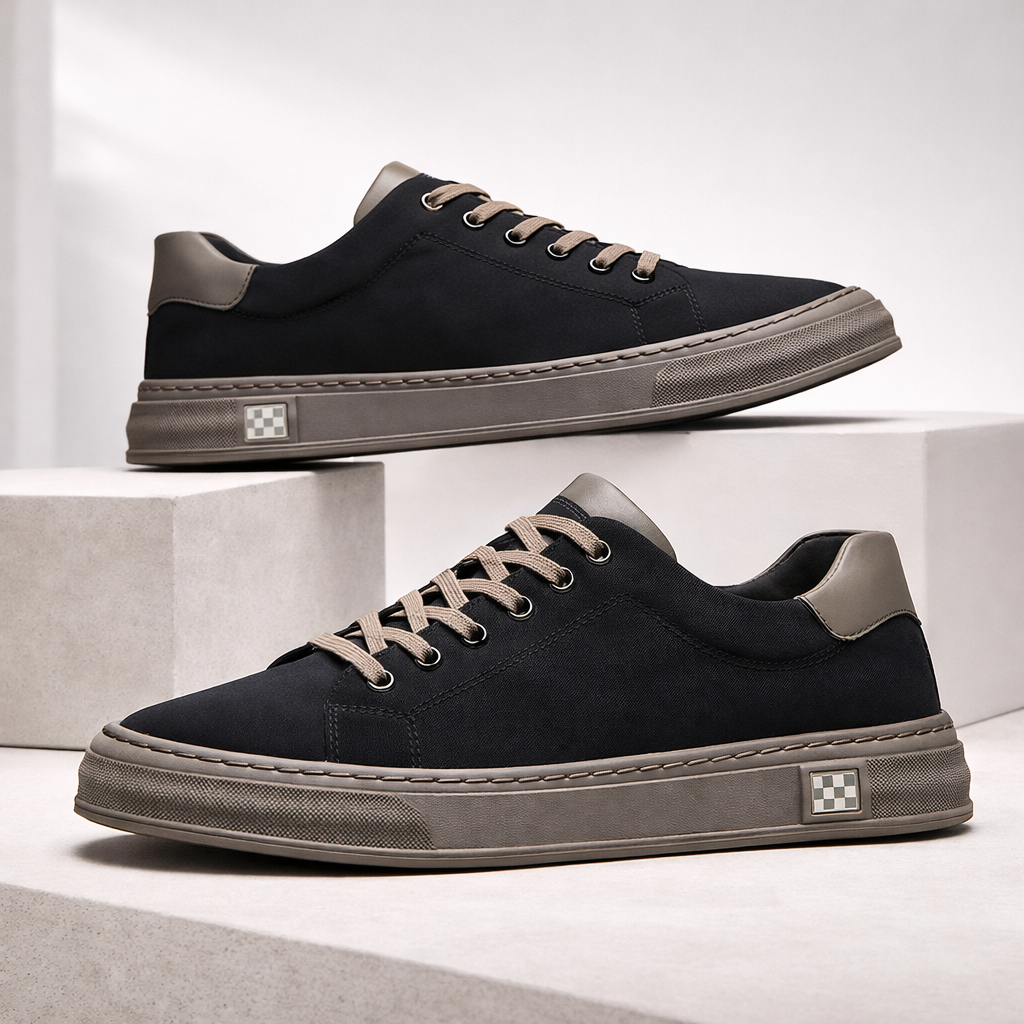 Men's Chunky Sole Sports Trainers | Gum Sole