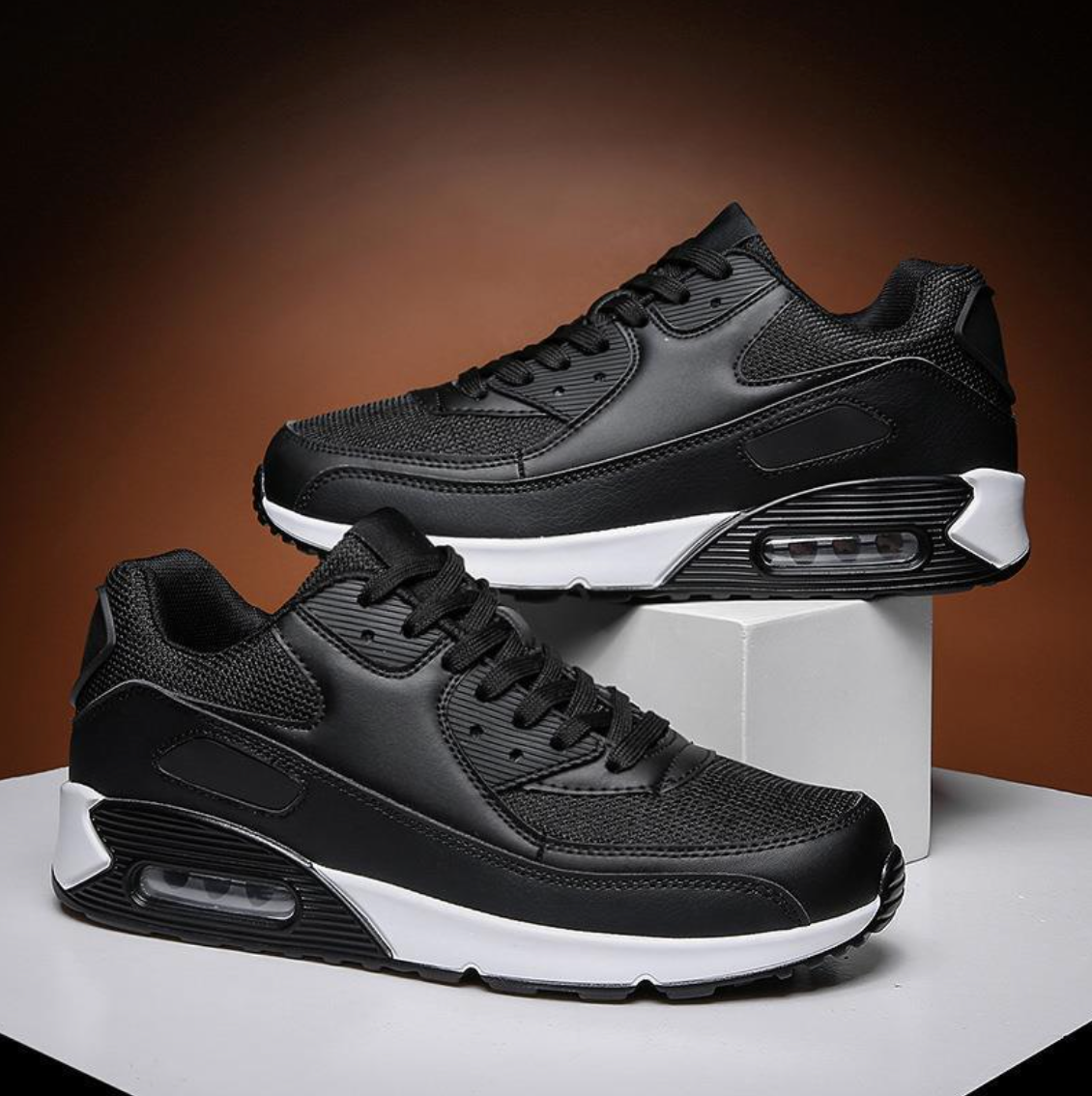 Men's Lace Up Sports Trainers | Cushioned Sole