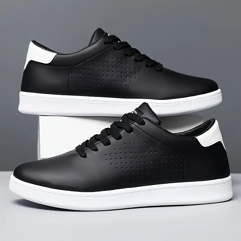 Men's Perforated Trainers | Lace Up