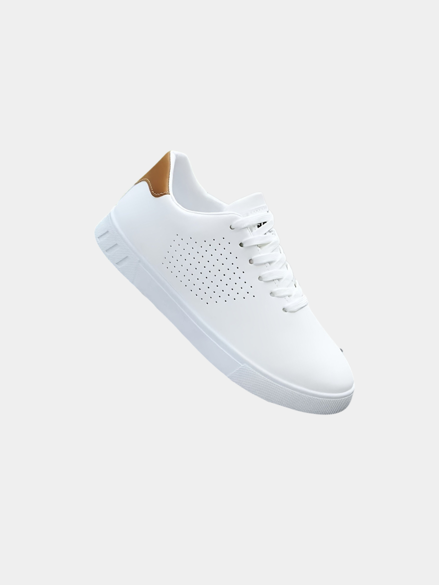 Men's Perforated Trainers | Lace Up