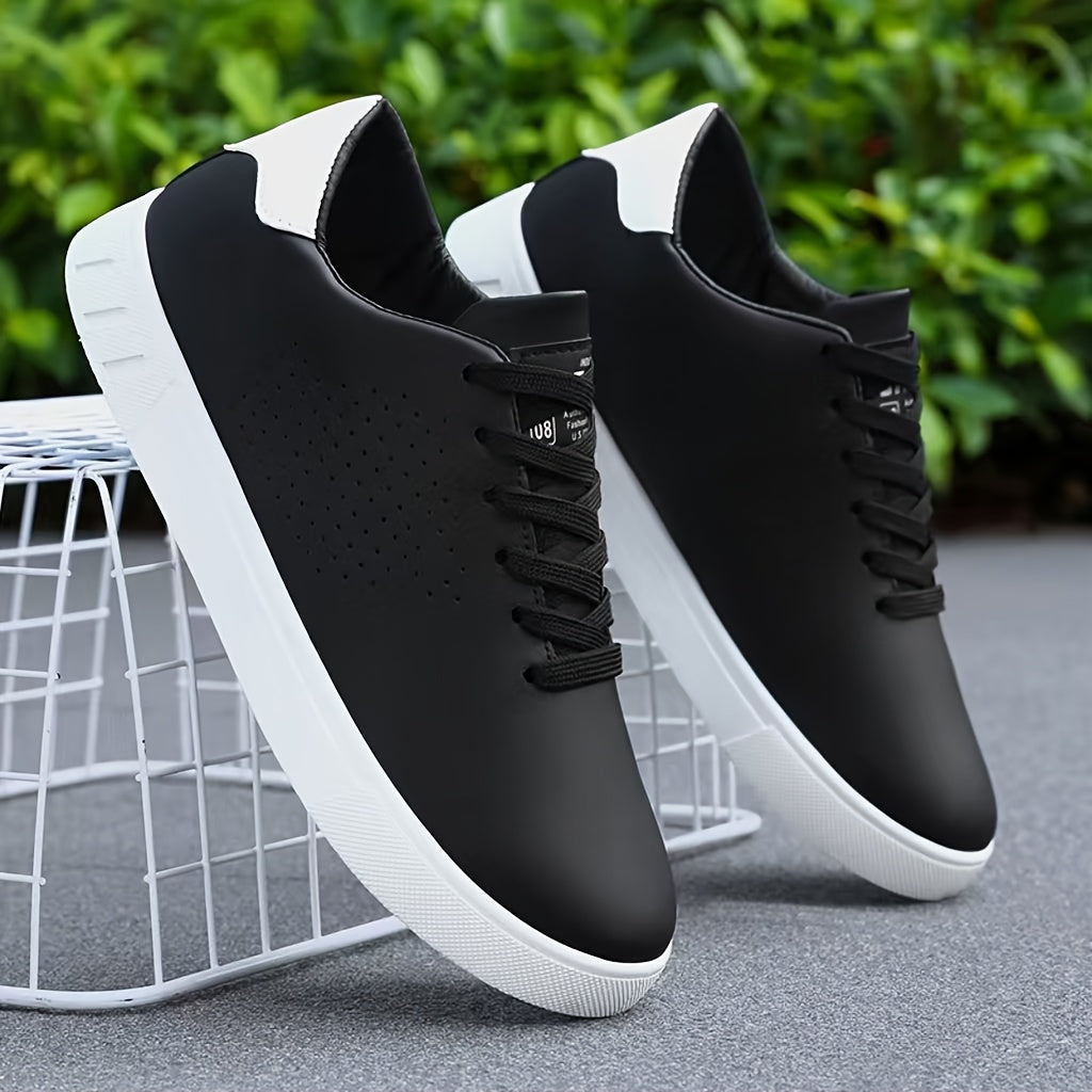 Men's Perforated Trainers | Lace Up