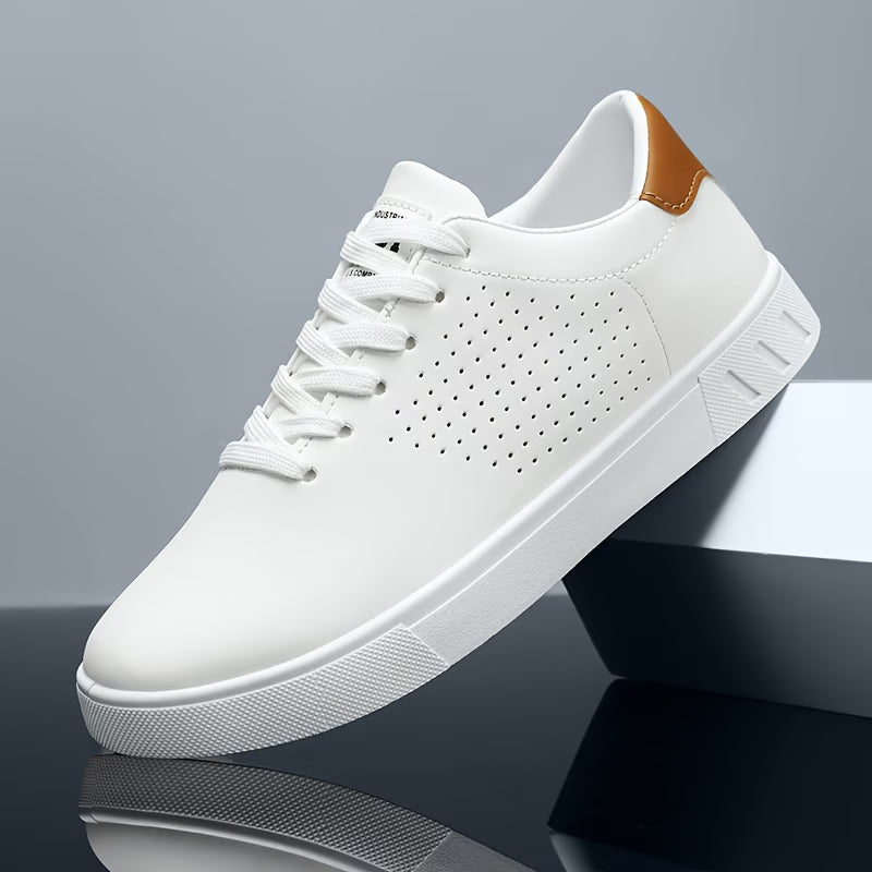 Men's Perforated Trainers | Lace Up