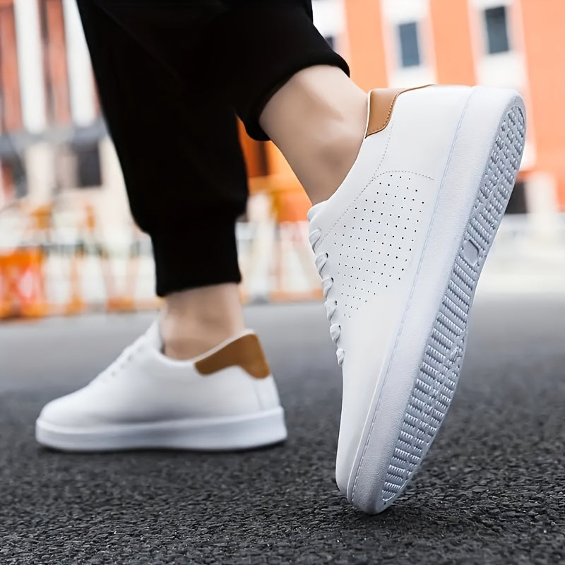 Men's Perforated Trainers | Lace Up